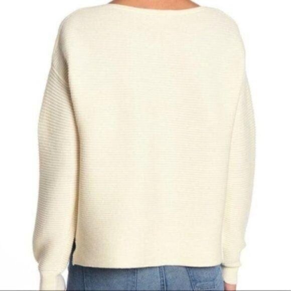 14th and Union womens boatneck ribbed sweater - Picture 5 of 13